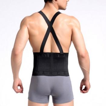 Lumbar Enhanced Straps Waist Brace Weightlifting Support Belt Price - Eexercise and Fitness - Best Price in Pakistan - HitShop.pk